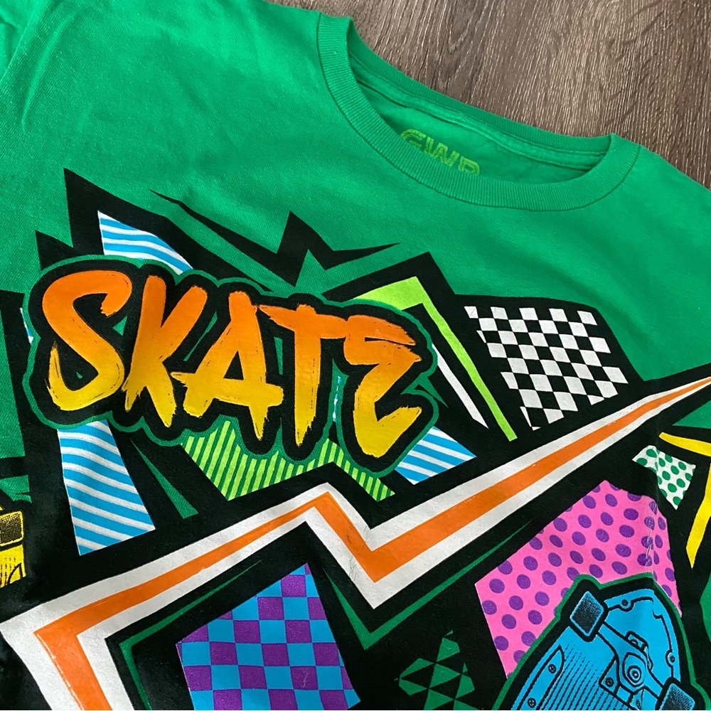 GWP Sport Boys Skater Retro 90s Tee - Picture 3 of 9